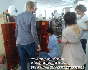 Poland Clients Are Learning Drip Coffee Bag Packing Machine