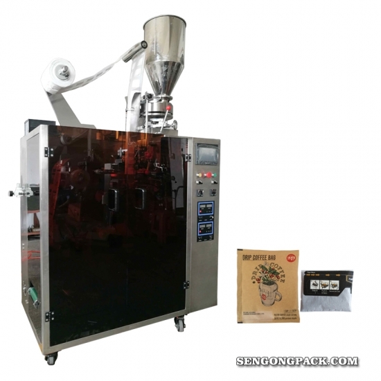  Drip Italian Espresso Coffee Bag Packing Machine with Outer Envelop