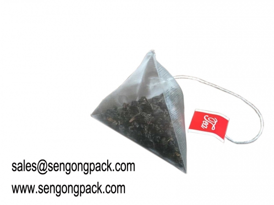 nylon pyramid  tea pouch packing machine price