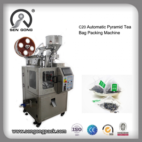 nylon pyramid  tea pouch packing machine price