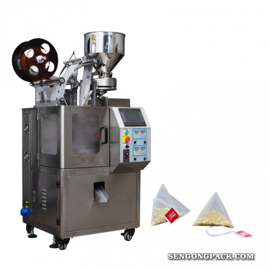 nylon pyramid  tea pouch packing machine price