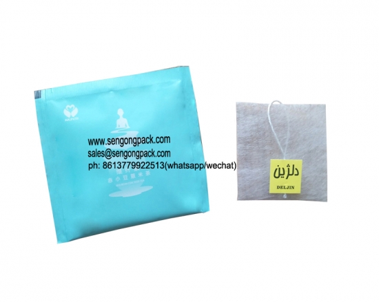 Flat Nylon/Non-woven fabric, Tea Bag Packing