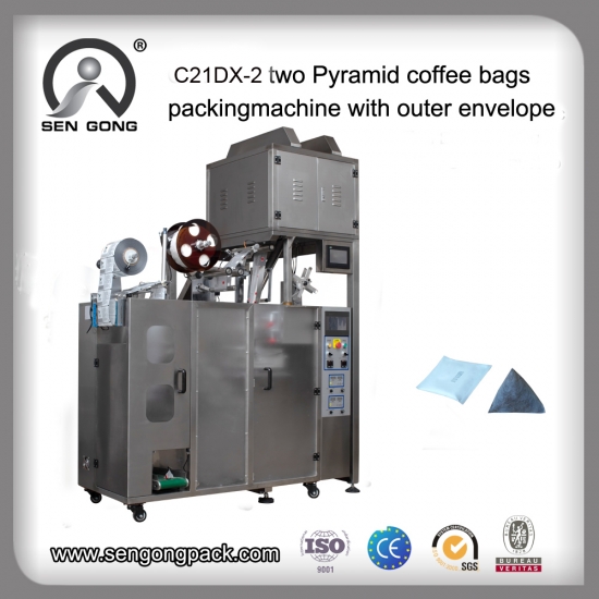 Green Tea Pyramid Bag Packing Machine