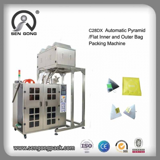 nylon pyramid tea bag machine