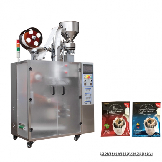 Drip Bag Packing Machine Indonesia Sulawesi(Celebes) Kalossii Coffee for with Outer Envelop