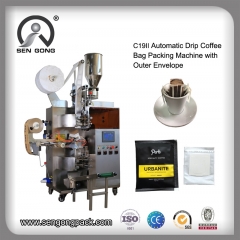 drip coffee hanging ear packing machine