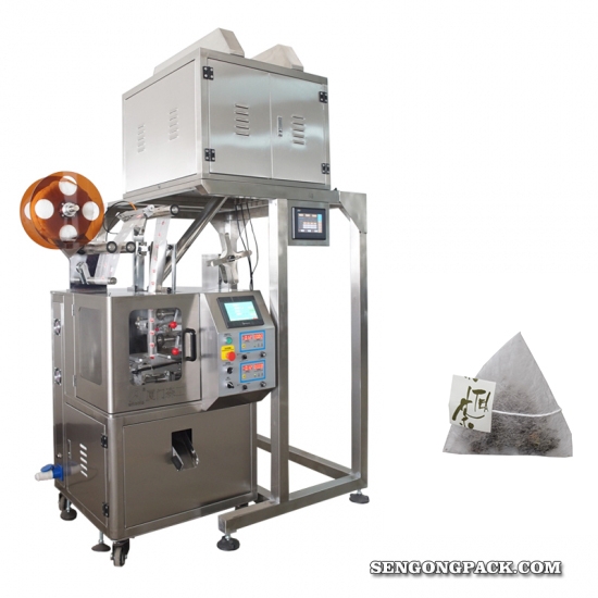 Automatic Pyramids Tea Bag Packing Machine