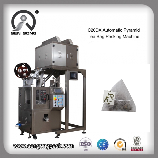 Automatic Pyramids Tea Bag Packing Machine