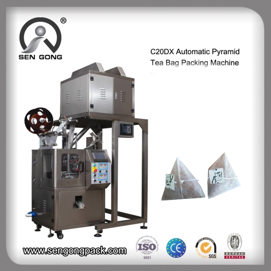 Automatic Pyramids Tea Bag Packing Machine