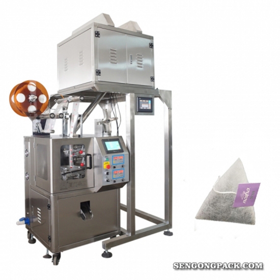 Automatic Pyramids Tea Bag Packing Machine