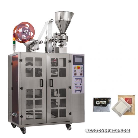 Drip Coffee Bag Packing Machine with Outer Envelope