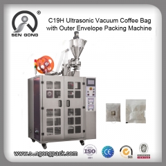 Drip Coffee Bag Packing Machine with Outer Envelope