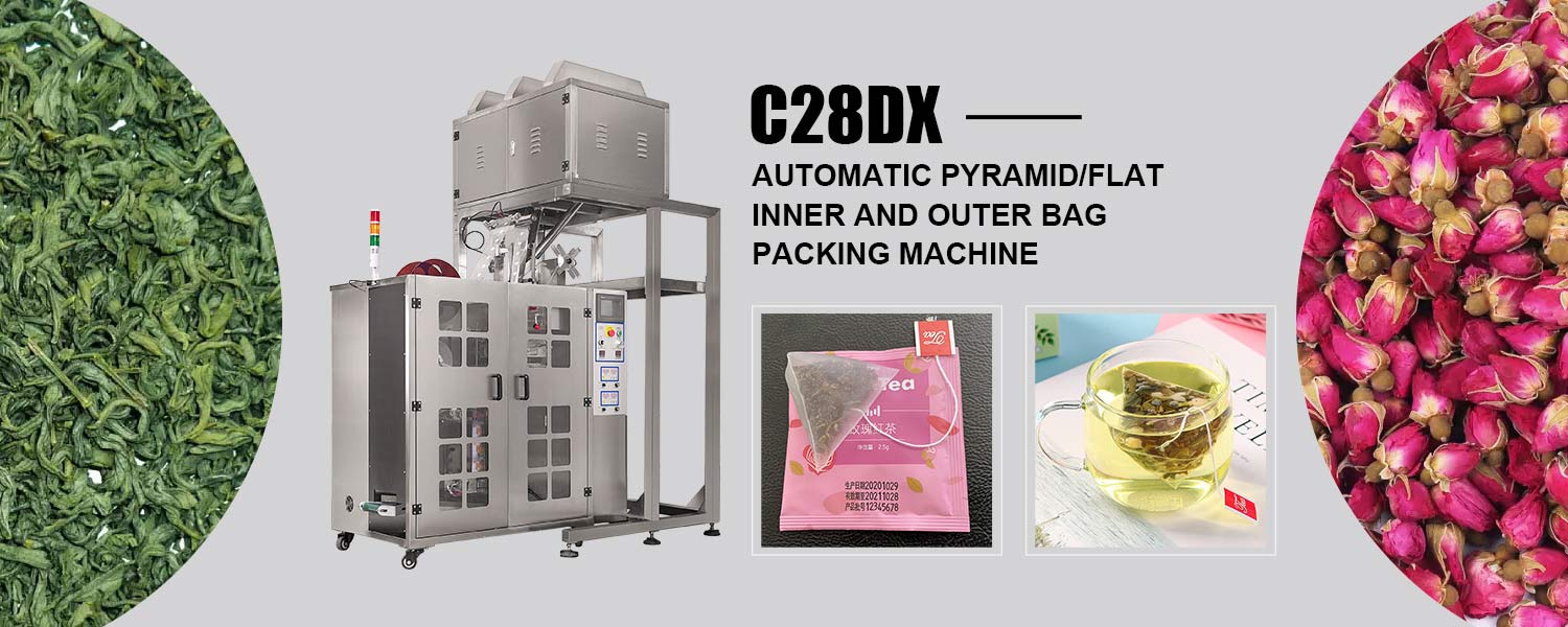 Automatic Pyramid Tea Bag Packing Machine