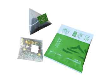 Nylon Pyramid/Flat Inner And Outer pouch Packing