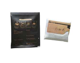 Ultrasonic drip coffee inner and outer  bag packing